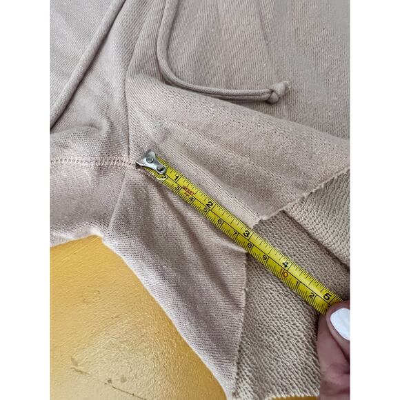 Chaser Pull On Drawstring Raw Hem Lounge Short Light Pink Women's Size S NWT - Picture 8 of 8